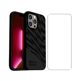 Back Market Case iPhone 13 Pro Max and protective screen - 100% Biodegradable - Black Wave