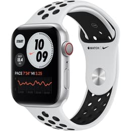 Apple Watch Series 6 (2020) GPS 40 mm - Aluminium Silver - Nike Sport band White/Black