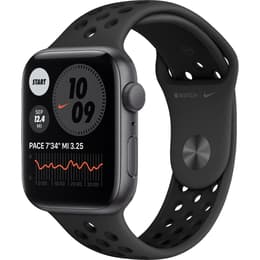 Apple Watch (Series 4) 2018 GPS 44 - Aluminium Space Gray - Sport Nike Anthracite/Black