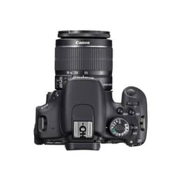Reflex - Canon EOS 600D - Black + Canon EF-S 18-55mm f/3.5-5.6 IS