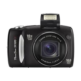 Compact PowerShot SX120 IS - Black Canon Zoom Lens 6.0-60 mm f/2.8-4.3
