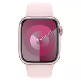 Apple Watch Series 9 (2023) GPS + Cellular 41 mm - Aluminium Pink - Sport band Pink