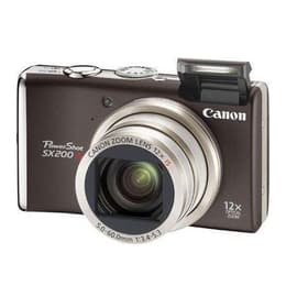 Canon PowerShot SX200 IS Compact 12Mpx - Brown