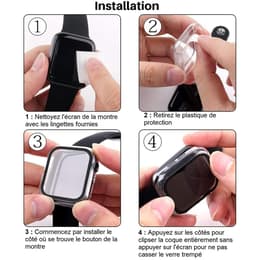 Case Apple Watch Series 3 - 42 mm - Plastic - Transparent
