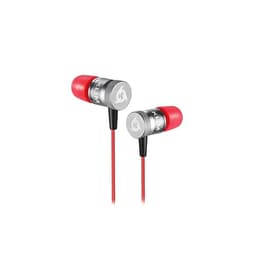 Klim Fusion Audio Earbud Noise-Cancelling Earphones - Red