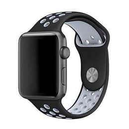 Apple Watch (Series 3) 2017 GPS 38 - Aluminium Space Gray - Sport Nike Black/White