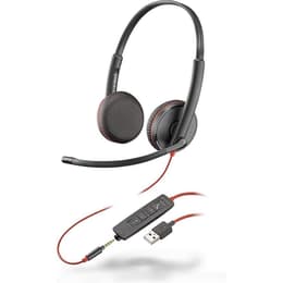 Plantronics Poly Blackwire 3225 wired Headphones with microphone - Black