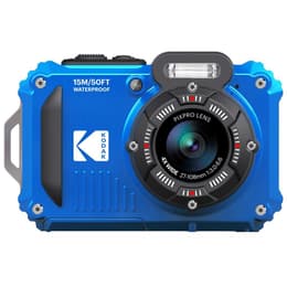 Compact PixPro WPZ2 - Blue + Kodak PixPro Zoom Optique x4 Wide 27-106mm f/3.0-6.6 f/3.0-6.6