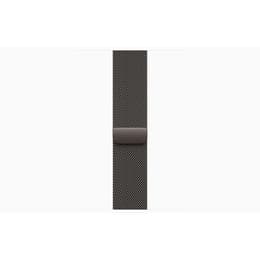 Apple Watch Series 10 (2024) GPS + Cellular 46 mm - Titanium Slate - Milanese loop Black