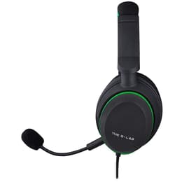 The G-Lab Korp Oxygen X noise-Cancelling gaming wired Headphones with microphone - Black/Green