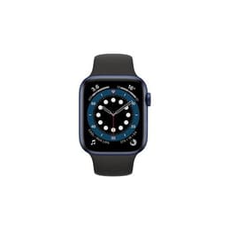 Apple Watch (Series 6) 2020 GPS 40 - Aluminium Blue - Sport band Black