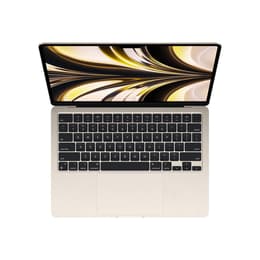 MacBook Air 13-inch (2022) - Apple M2 8-core and 8-core GPU - 16GB RAM - SSD 256GB - Standard display - QWERTY - English