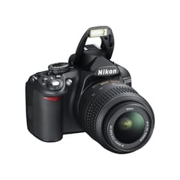 Reflex Nikon D3100 - Black + Lens AF-S DX NIKKOR 18-55mm f/3.5-5.6G VR