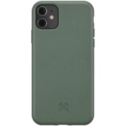 Case iPhone 11 - Natural material - Green