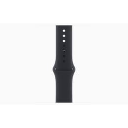 Apple Watch Series 9 (2023) GPS + Cellular 45 mm - Stainless steel Graphite - Sport band Black