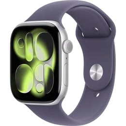 Apple Watch (2025) GPS 42 mm - Aluminium Silver - Sport band Grey