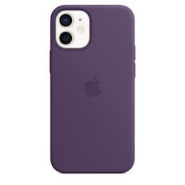 Apple Silicone case iPhone 12 mini - Magsafe - Silicone Purple