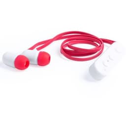 Bigbuy Tech 145395 Earbud Bluetooth Earphones - Pink/White