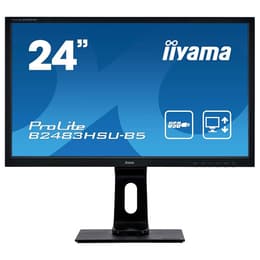 24-inch Iiyama Prolite B2483HSU 1920 x 1080 LED Monitor Black