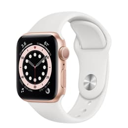 Apple Watch (Series 4) 2018 GPS 40 - Aluminium Gold - Sport loop White