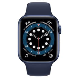 Apple Watch (Series 6) 2020 GPS + Cellular 40 - Aluminium Blue - Sport loop Blue