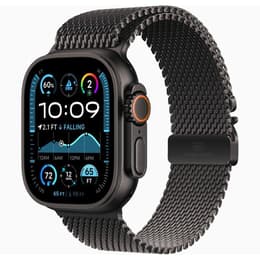 Apple Watch Ultra 2 (2024) GPS + Cellular 49 mm - Titanium Black - Milanese loop Black
