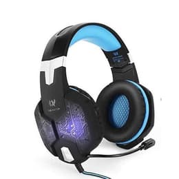 Kotion Each G1000 noise-Cancelling gaming wired Headphones with microphone - Black/Blue