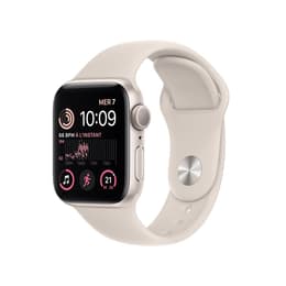 Apple Watch Series SE 2 (2022) GPS + Cellular 40 mm - Aluminium Silver - Sport band Starlight