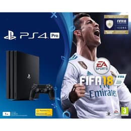 PlayStation 4 Pro 1000GB - Black + FIFA 18