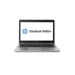 HP EliteBook Folio 9480M 14-inch (2015) - Core i7-4600U - 8GB - SSD 256 GB QWERTY - English