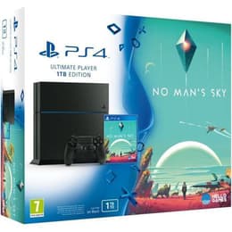 PlayStation 4 1000GB - Black + No Man's Sky