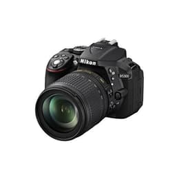 Reflex - Nikon D5500 - Black + Lens Nikon AF-S DX Nikkor 18-105mm f/3.5-5.6G ED VR