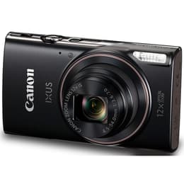 Compact IXUS 180 - Black + Canon Zoom Lens 12x IS 24-240mm f/3.0-6.9 f/3.0-6.9
