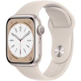 Apple Watch Series 8 (2022) GPS + Cellular 45 mm - Stainless steel Silver
