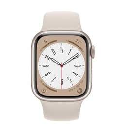 Apple Watch Series 8 (2022) GPS + Cellular 45 mm - Stainless steel Silver