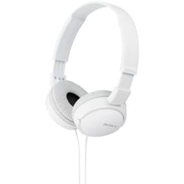 Sony MDRZX110W noise-Cancelling wired Headphones with microphone - White