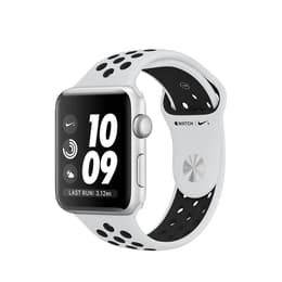 Apple Watch (Series 3) 2017 GPS 42 - Aluminium Silver - Nike Sport band Silver