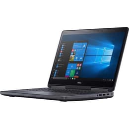 Dell Precision 7520 15-inch (2017) - Core i7-6820HQ - 16GB - SSD 512 GB QWERTY - English