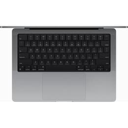MacBook Pro 14-inch (2023) - Apple M3 8-core and 10-core GPU - 16GB RAM - SSD 1000GB - Standard display - QWERTY - Dutch