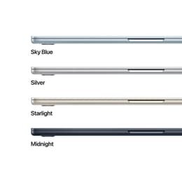 MacBook Air 15-inch (2025) - Apple M4 10-core and 10-core GPU - 16GB RAM - SSD 256GB - Standard display - QWERTY - Italian
