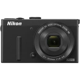 Compact Coolpix P340 - Black + Nikon Nikkor Wide Optical Zoom VR 24-120 mm f/1.8-5.6 f/1.8-5.6