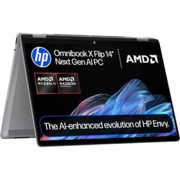 HP OmniBook X Flip ‎BV3J4EA#ABU 14-inch (2024) - Ryzen AI 7 350 - 16GB - SSD 1 TB QWERTY - English