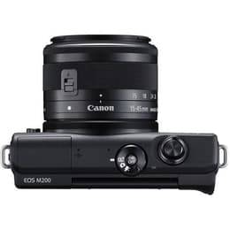 EOS M200 - Black + Canon EF-M 15-45mm f/3.5-6.3 IS STM f/3.5-6.3
