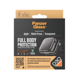 Case Apple Watch Series 9 - 41 mm - Plastic - Transparent