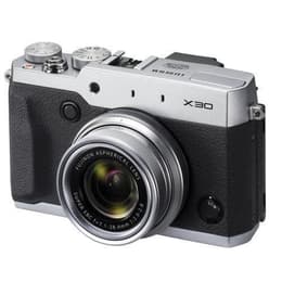 Compact FinePix X30 - Silver + Fujifilm Fujinon Aspherical Lens Super EBC 7.1-28.4mm f/2.0-2.8 f/2.0-2.8