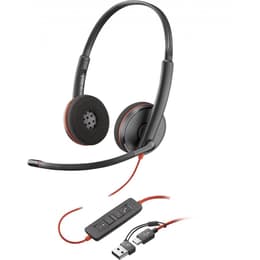 Plantronics Poly Blackwire 3220 wired Headphones with microphone - Black