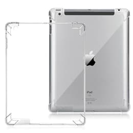 Case iPad 2 (2011) / iPad 3 (2012) / iPad 4 (2012) - Recycled plastic - Transparent