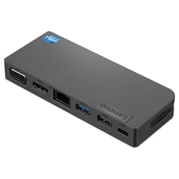 Lenovo Powered Usb-C Travel Hub Included Psu Docking Station