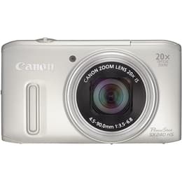 Compact PowerShot SX240HS - Silver + Canon Zoom lens 20x 4.5-90mm f/3.5-6.8 IS f/3.5-6.8