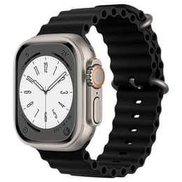 Apple Watch (Ultra) 2023 GPS + Cellular 49 - Titanium Grey - Ocean band Black